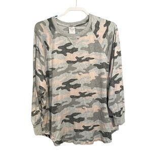 Secret Treasures Muted Pink Camo sweatshirt
